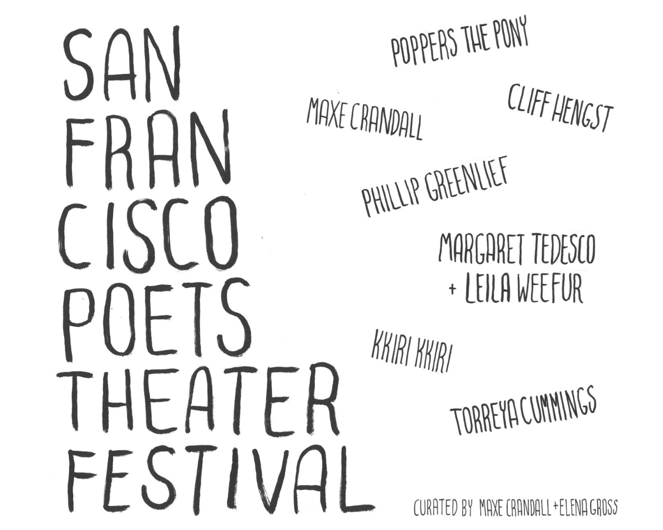 San Francisco Poets Theater Festival